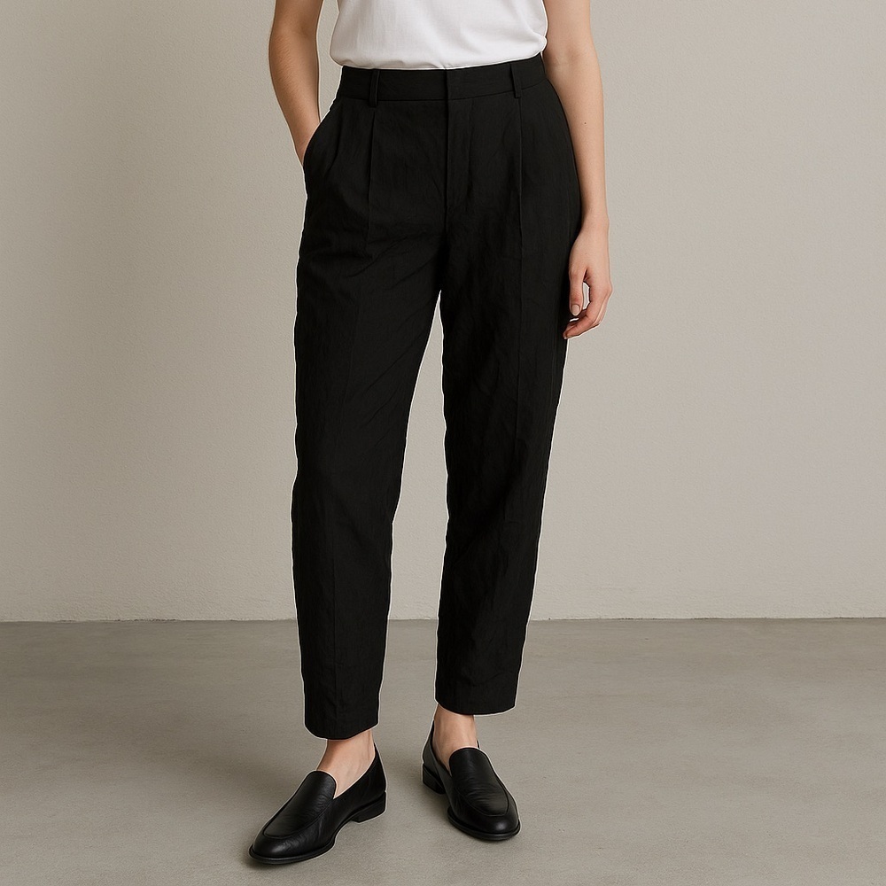 Massimo Dutti Semi Pleated Trousers